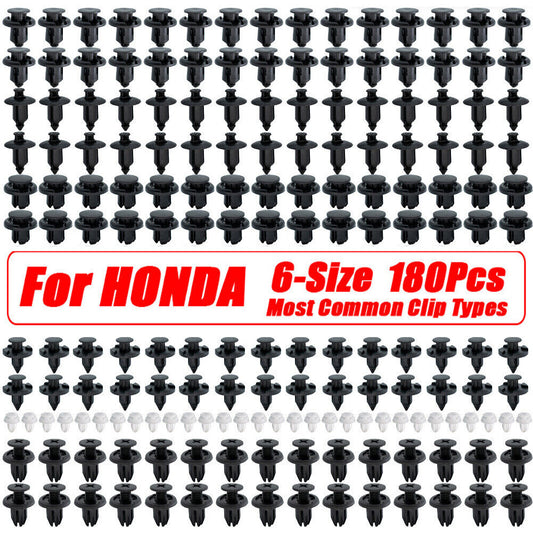 Trim Panel Clips Bumper Fender Fastener Push Rivets for HONDA for CIVIC ACCORD 180X