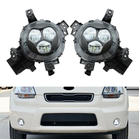 2pcs LED Daytime Running White Lights DRL for Kia Soul 2017 2018 2019