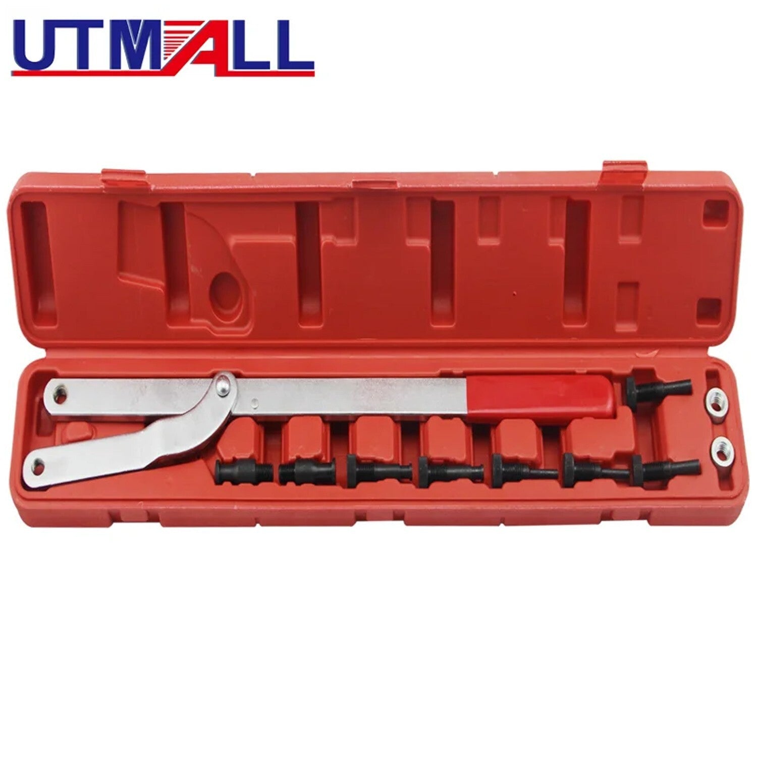 Universal Camshaft Puller Pulley Fan Clutch Removal Bracket Tool Kit