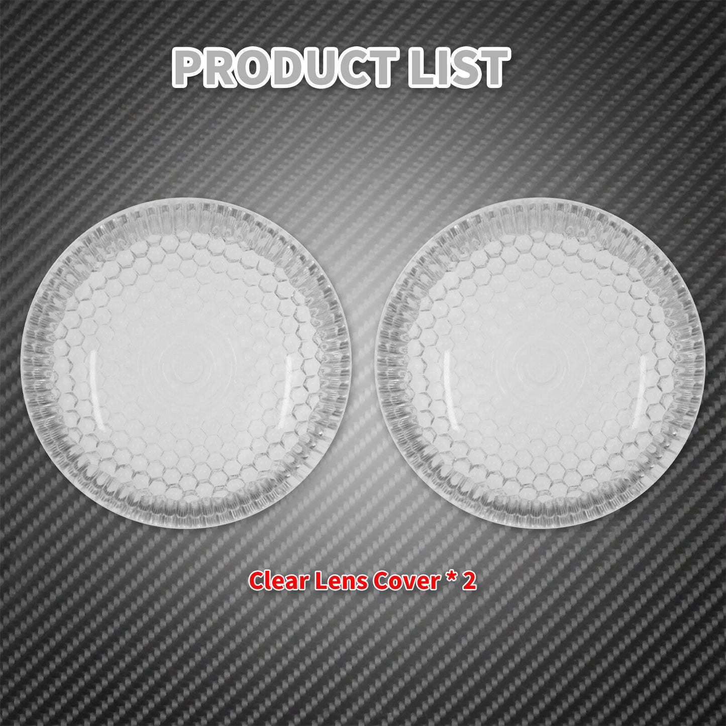 2x Clear Bullet Turn Signals Light Lens Cover Fit for Harley FLRT FLTRX 2000-23