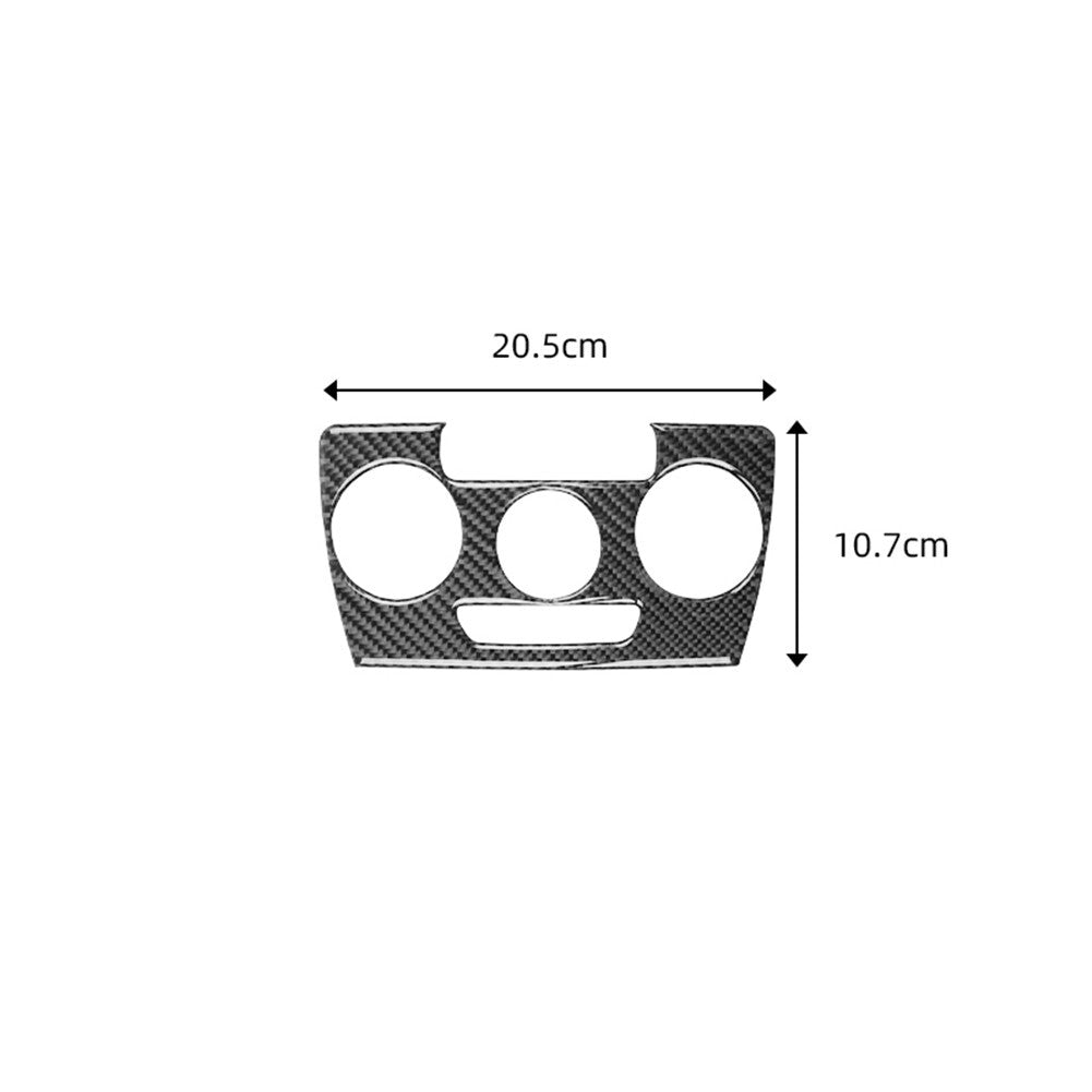 Carbon fiber climate control trim for Volkswagen for Jetta sedan 2011-2014