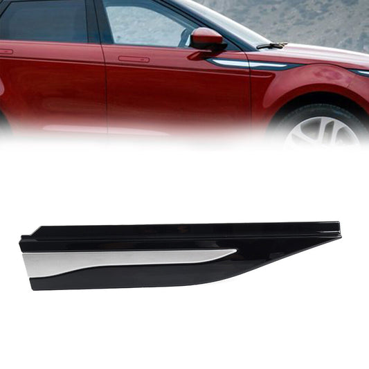 Front Fender Wing Finisher Molding Trim Silver Fit for Land Rover for Range Rover Evoque