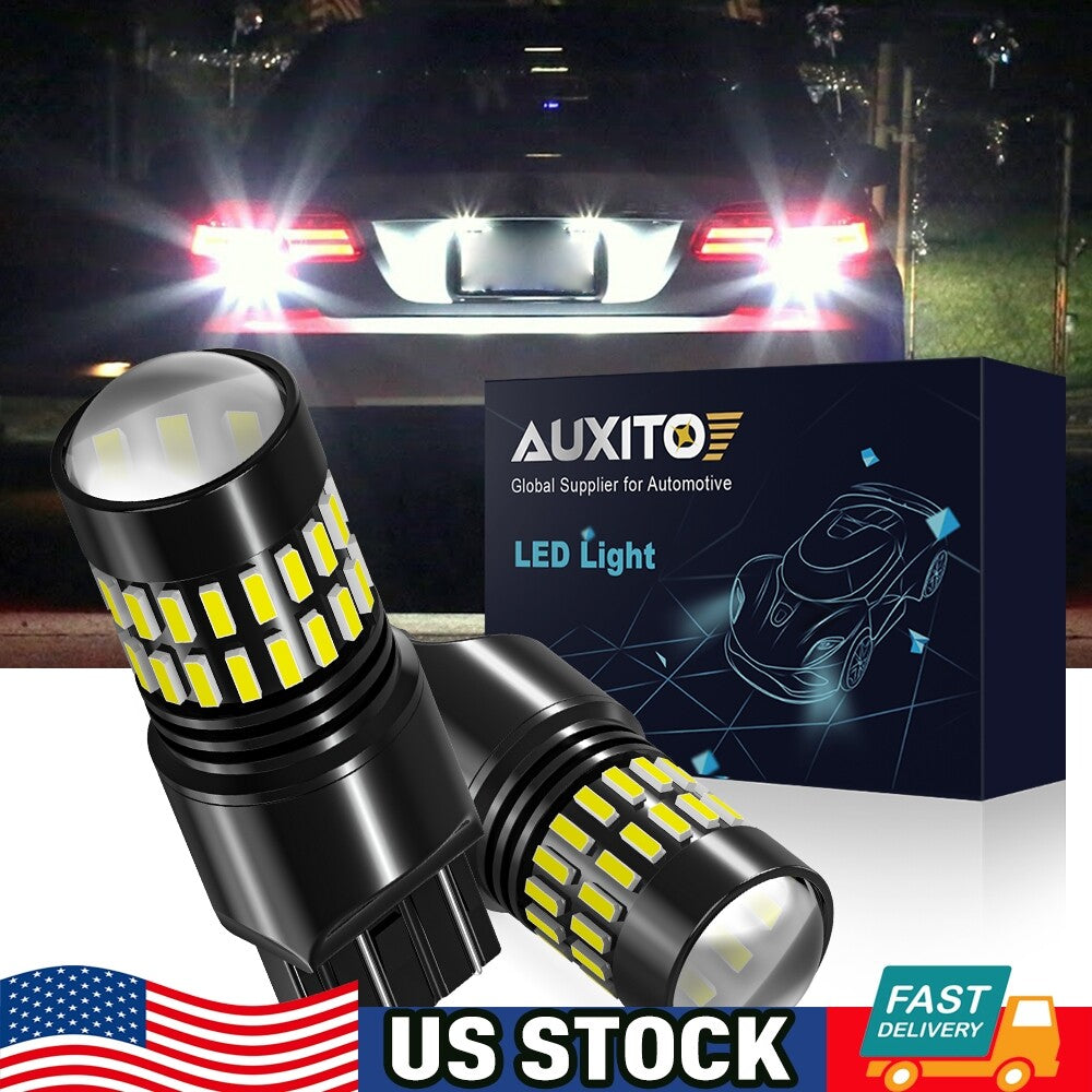 7443 White LED Lighting Lamp, LED Lighting Lamp F150 F250, 2018, 2020, 2021