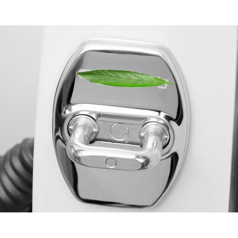 for Kia K5 2021-2023 Silver titanium Car Door Lock Buckle Covers Protection Trim