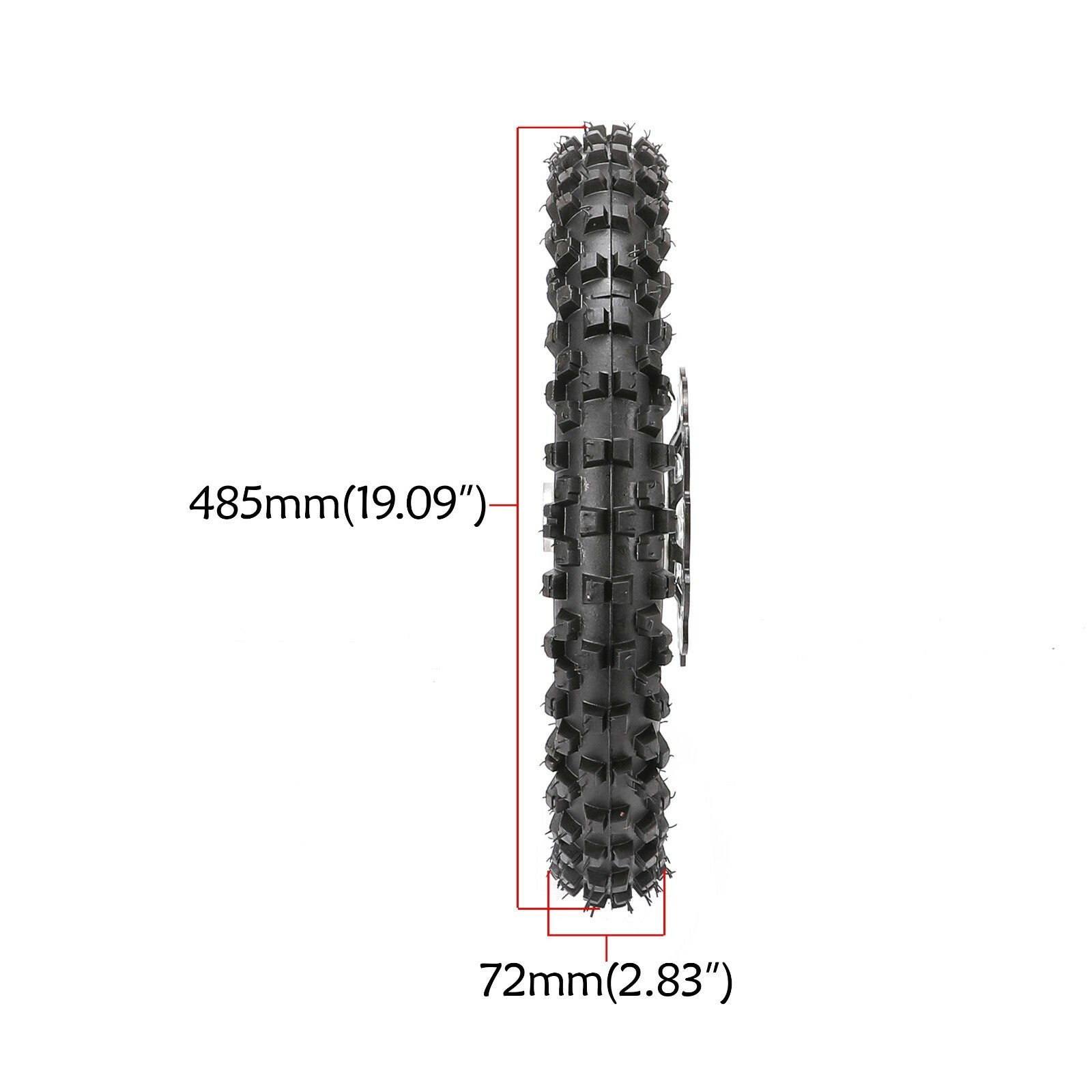 12mm 14-inch wheels, 60/100-14 tires, rim assembly, 2.50-14 grooved tires, SSR 110cc 125cc PW80
