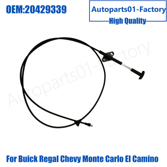 20429339 Hood Release Cable for Buick Regal for Chevy Monte Carlo El Camino