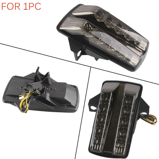 For 2003-2008 for Suzuki SV650 Black ABS LED Tail Light Running Brake Turn Signals