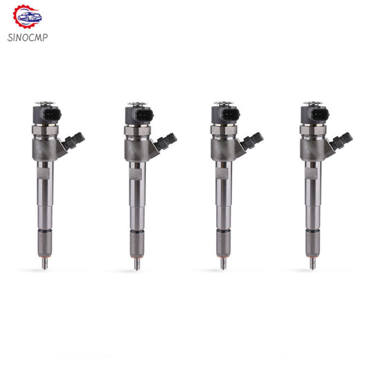 4PCS 0445110217 Fuel Injectors Suitable for Liberty CRD 2.8L Diesel 2005 2006
