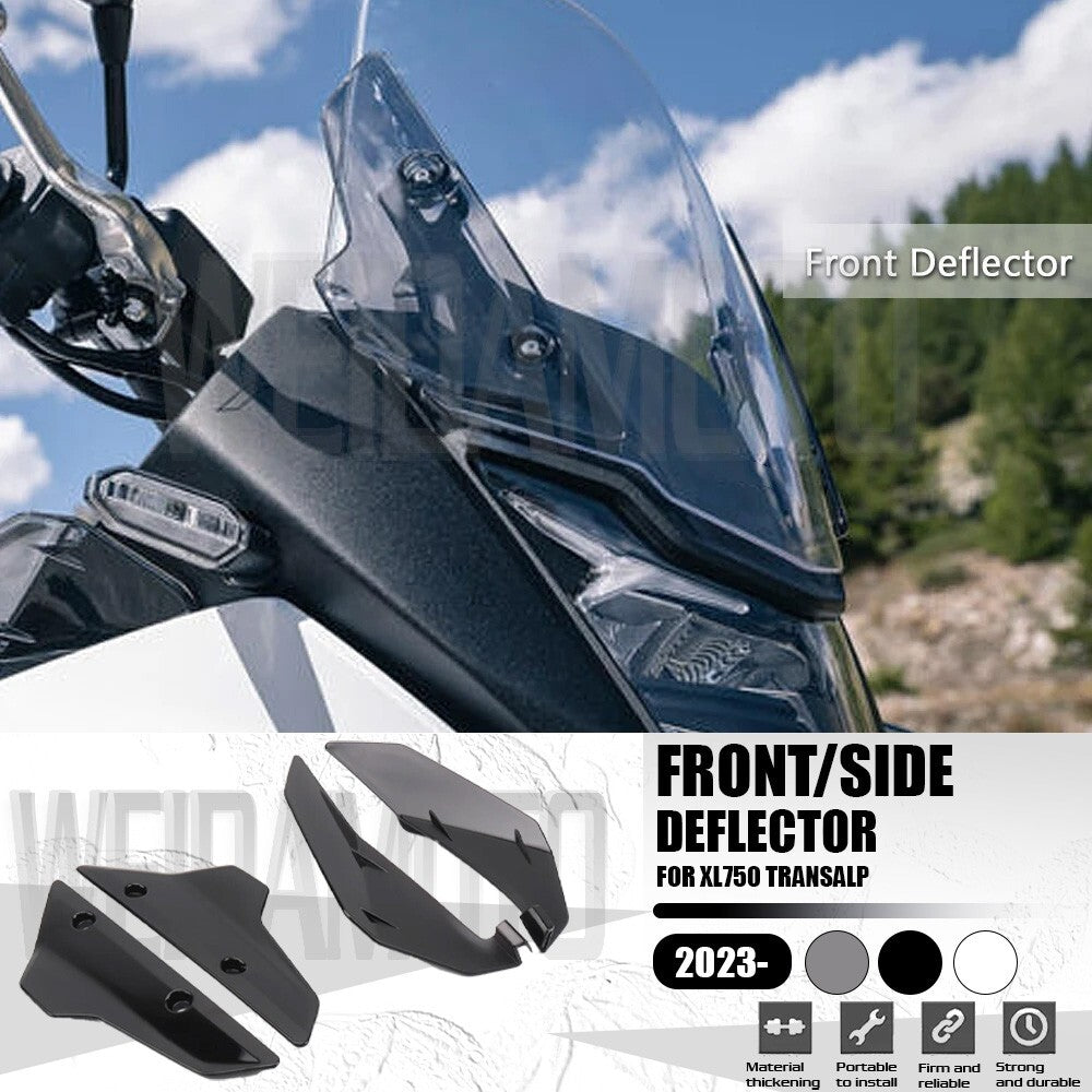 Wind Deflectors Side Spoiler Windshield Fit for Honda XL 750 Transalp 2023