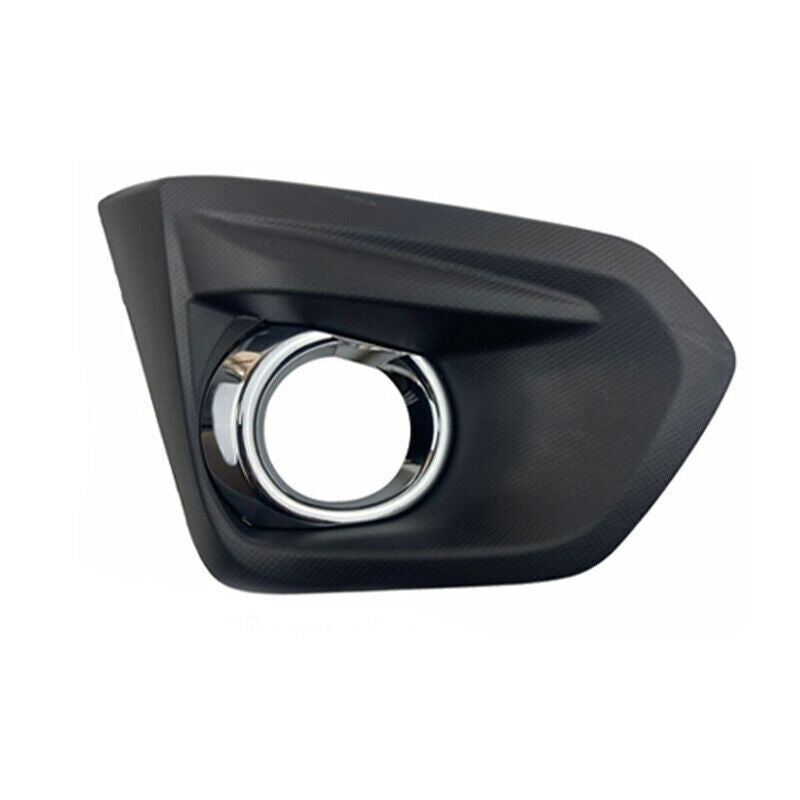 2Pcs Front Fog Light Bezel Set W/Glossy Black Trim for Subaru Impreza 2012-2014