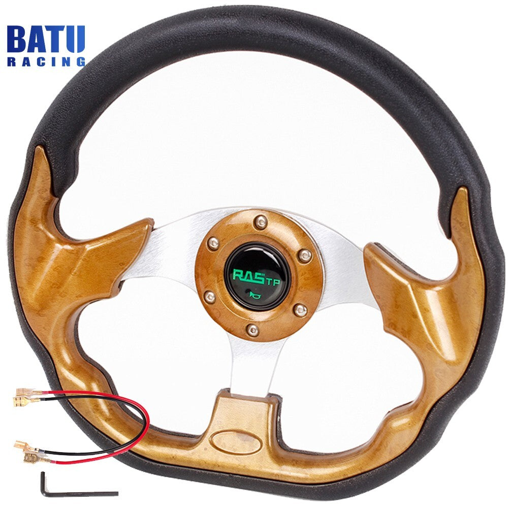 12.5IN for Golf Cart Steering Wheel For EZGO Club Car for Yamaha Cart Parts Accessories