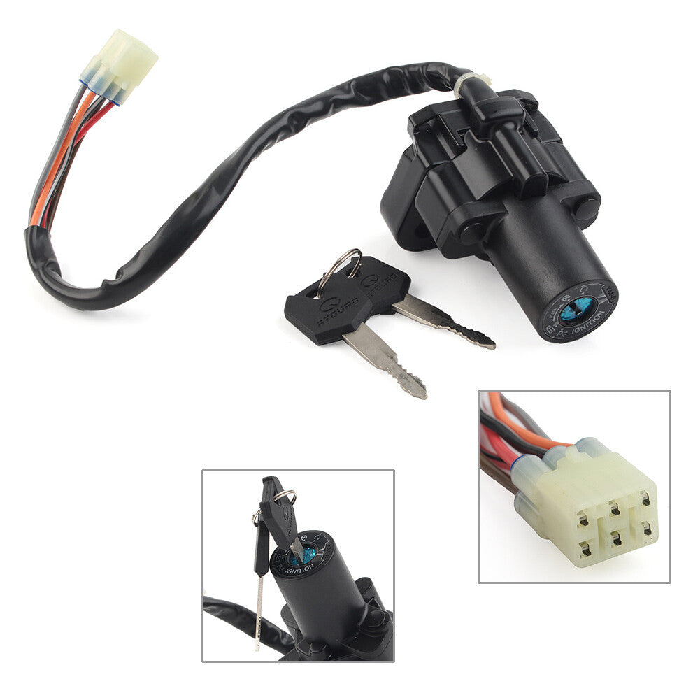 Ignition Switch Lock Key Set for Suzuki GSX1300R Hayabusa GSXR1300 1997-2007