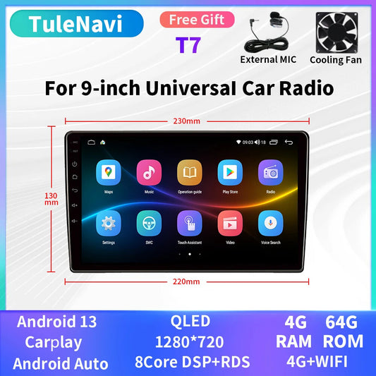 for Nissan for Toyota for Honda for Kia Stereo Car Radio CarPlay Auto Multimedia Player GPS