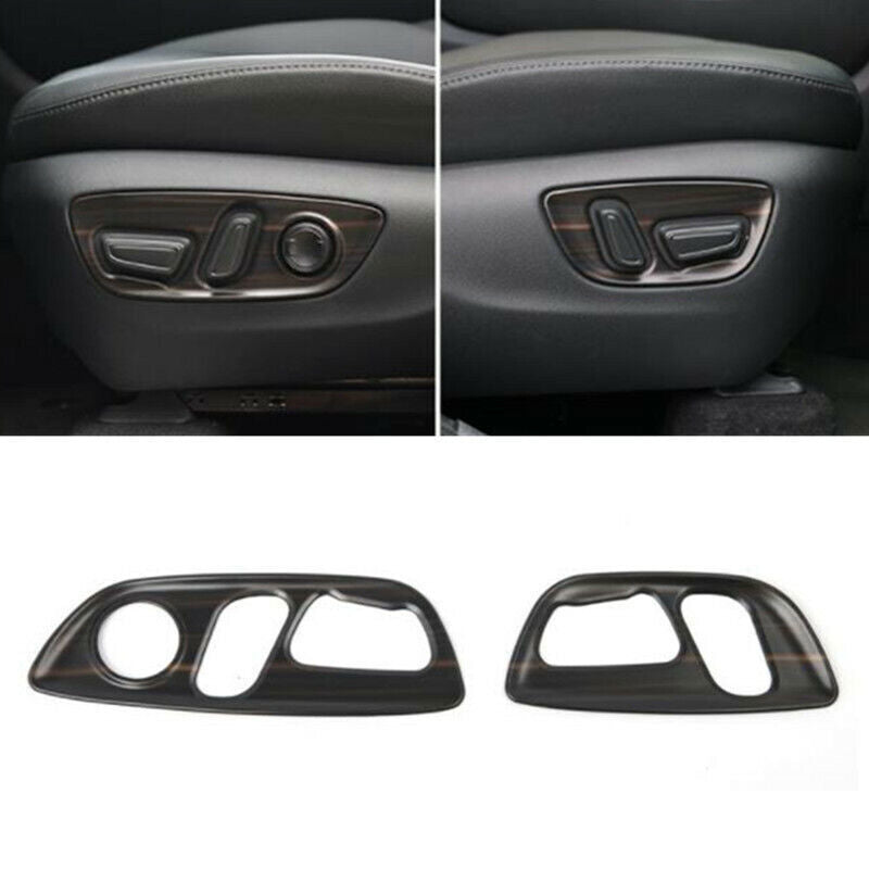 for Toyota for Sienna 21-24 Peach Wood Grain for Seat Button Switch Panel Cover Trim 2X