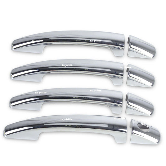 Chrome Car Door Handle Cover Trim Kit for Peugeot 207 308 407 for Citroen for C4 Picasso