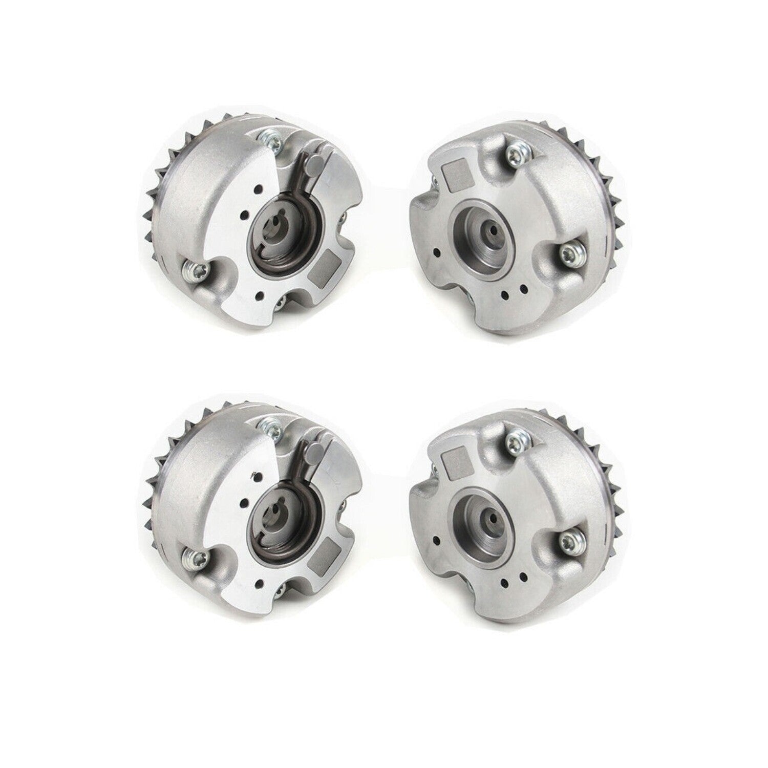 4PCs Camshaft Timing Adjuster Fits for Audi A6 AUK BKH 06E109083G 06E109084G