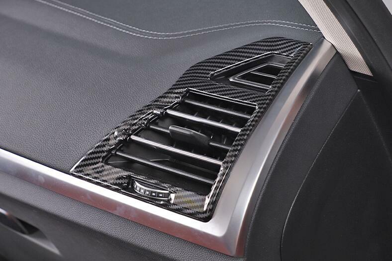 2PCS ABS Carbon Fiber Air Vent Cover Fit for BMW X3 Ix3 2022-2023