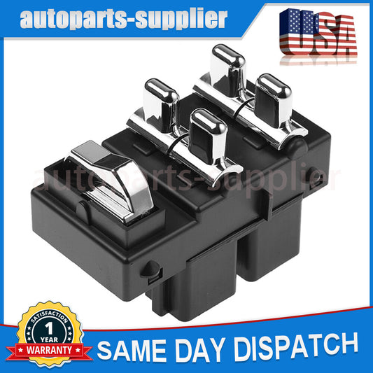 Master Power Window Switch Driver Side F8VZ-14529-AA for Lincoln Town Cars 98-02