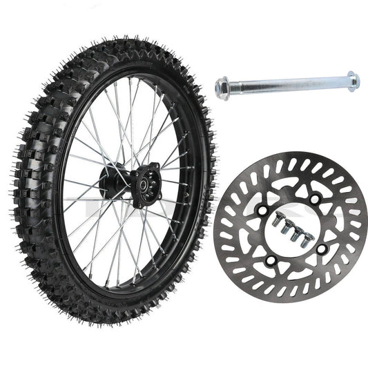 19-inch front wheel, 70/100-19 tire, rim, disc brake, Fo Pit bicycle, Taodao model, 125cc, 150cc, 200cc.