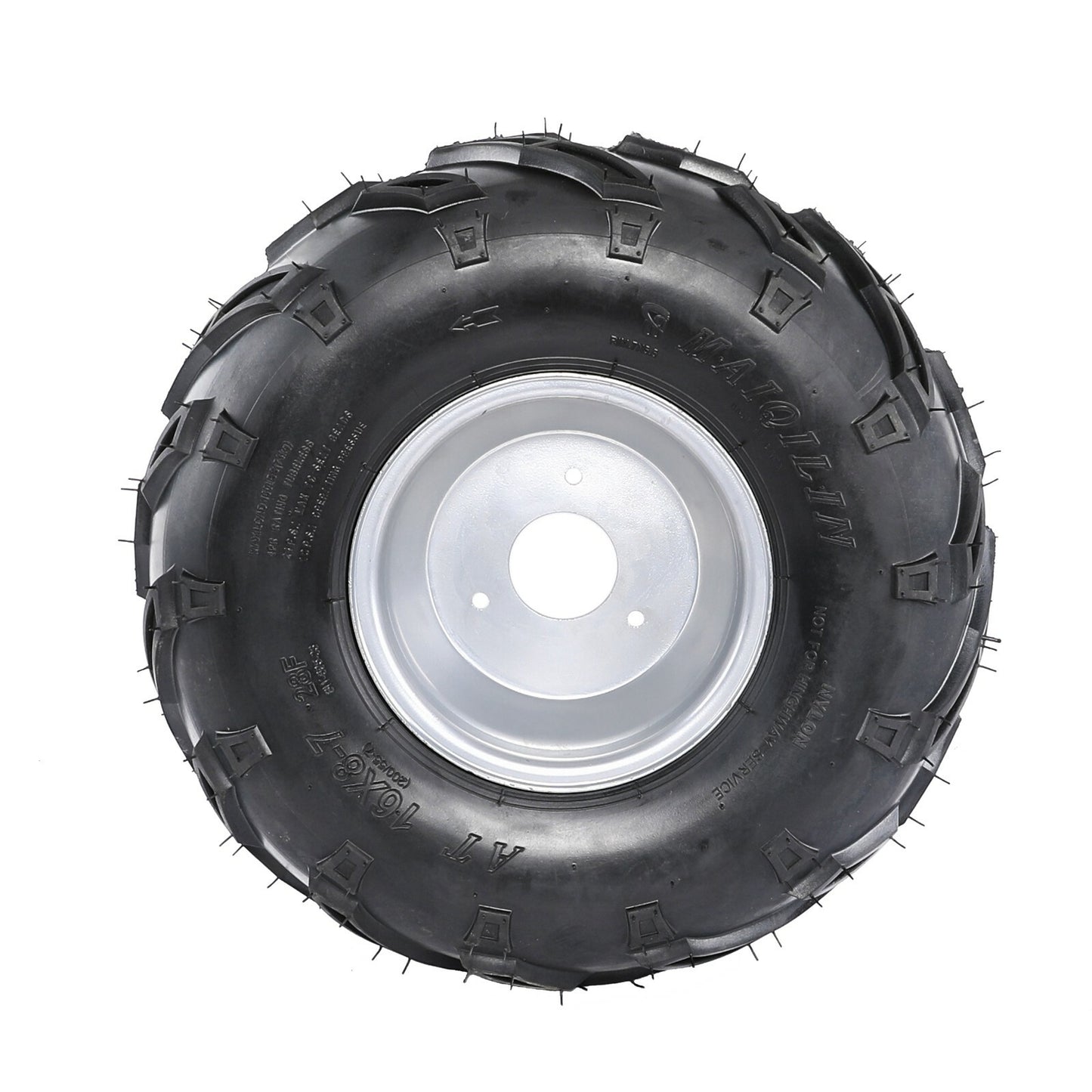 16x8x7 16x8-7 3 Lug Rim ATV tires, Taodao 110cc 125 150cc four-wheel go-kart tires