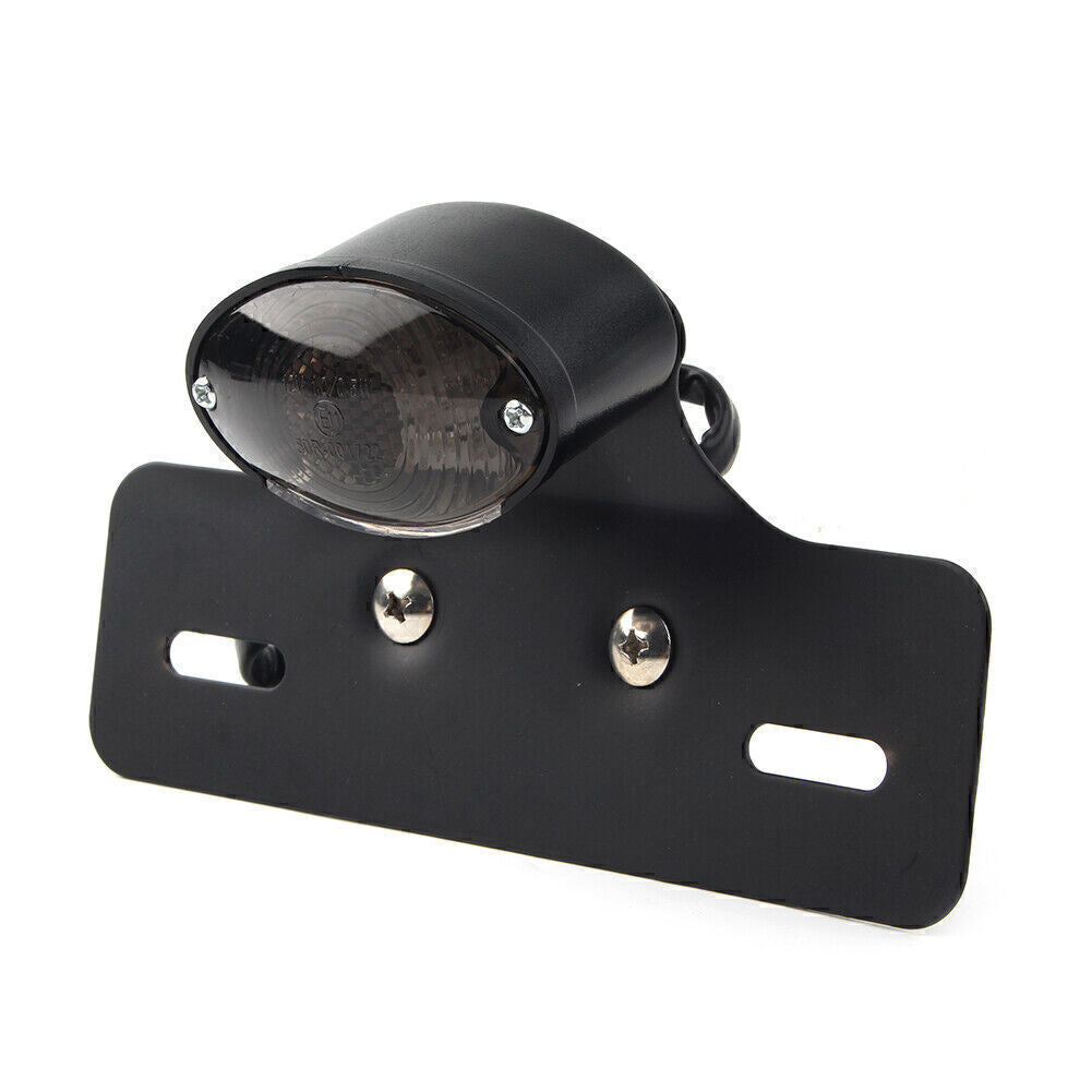 Brake Plate Turn Signal Integrated Tail 12V LED Light Universal Fit Motorcycle
