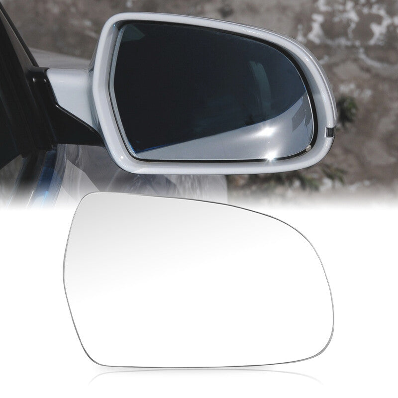 Mirror Glass w/ Backing Heated Passenger Right Side for Audi A5 A3 S5 A4 Quattro