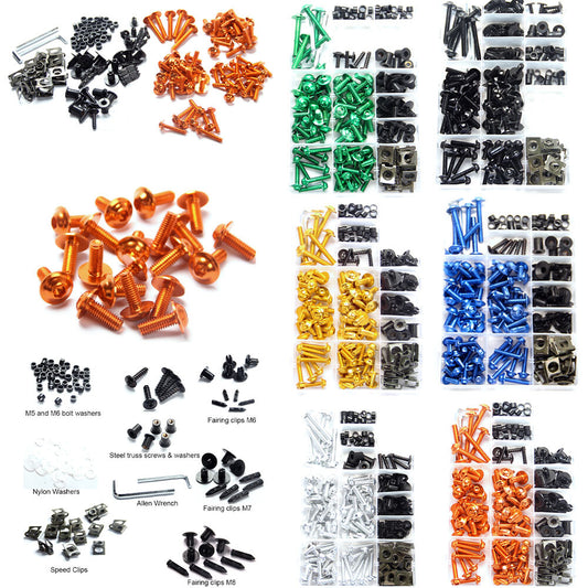 Fairing Bolt Kit Bodywork Screws for Honde CBR600RR CBR900RR CBR1000RR CBR1100XX