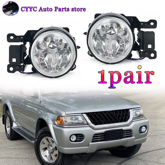 LHRH Front Bumper Fog Light Lamp for Mitsubishi Montero Sport 2000-2004