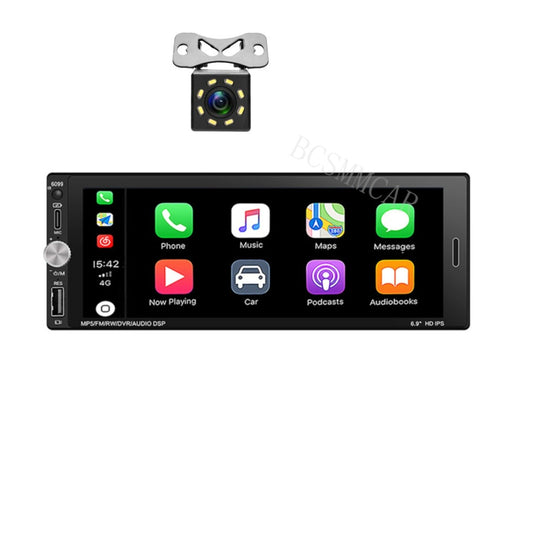 Stereo 6.9in Car Radio MP5 Player Touch Screen Bluetooth FM USB Mirror Link Cam