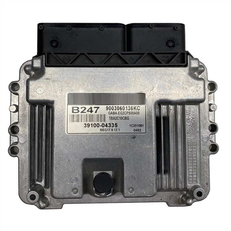 Car Engine Computer Board ECU Fit for KIA for Hyundai B247 39100-04335 MEG17.9.12.1