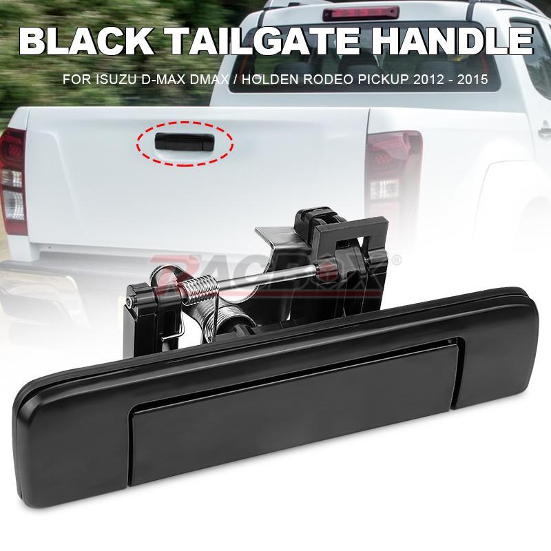 Black Tailgate Handle No Keyhole for 2012-2016 for Holden Colorado RG/ for Isuzu DMAX US
