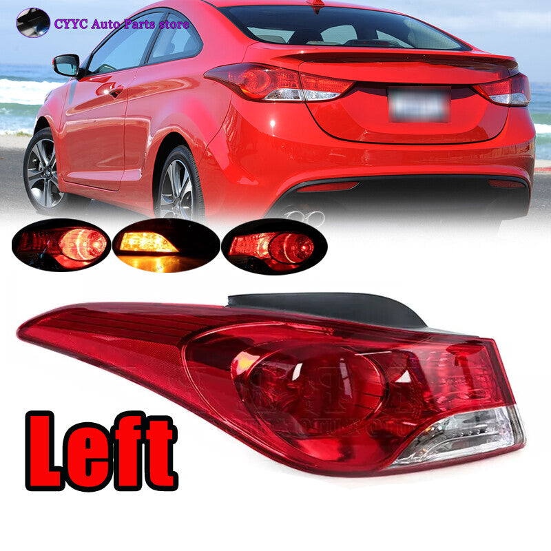 Left Outer tail light assembly Brake Lamp for Hyundai for Elantra 2011-2013