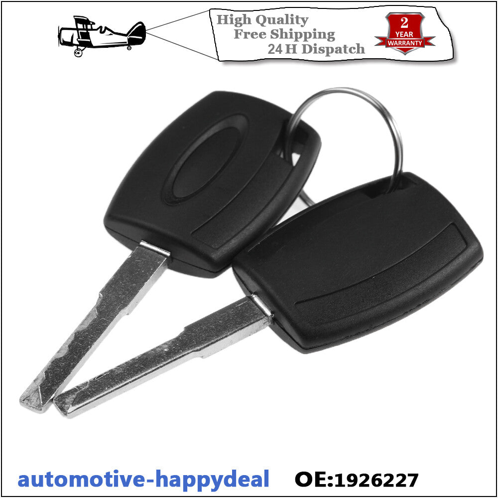 IGNITION BARREL LOCK AND 2 KEYS for FORD TRANSIT MK8 CUSTOM 2012 ONWARDS 1926227