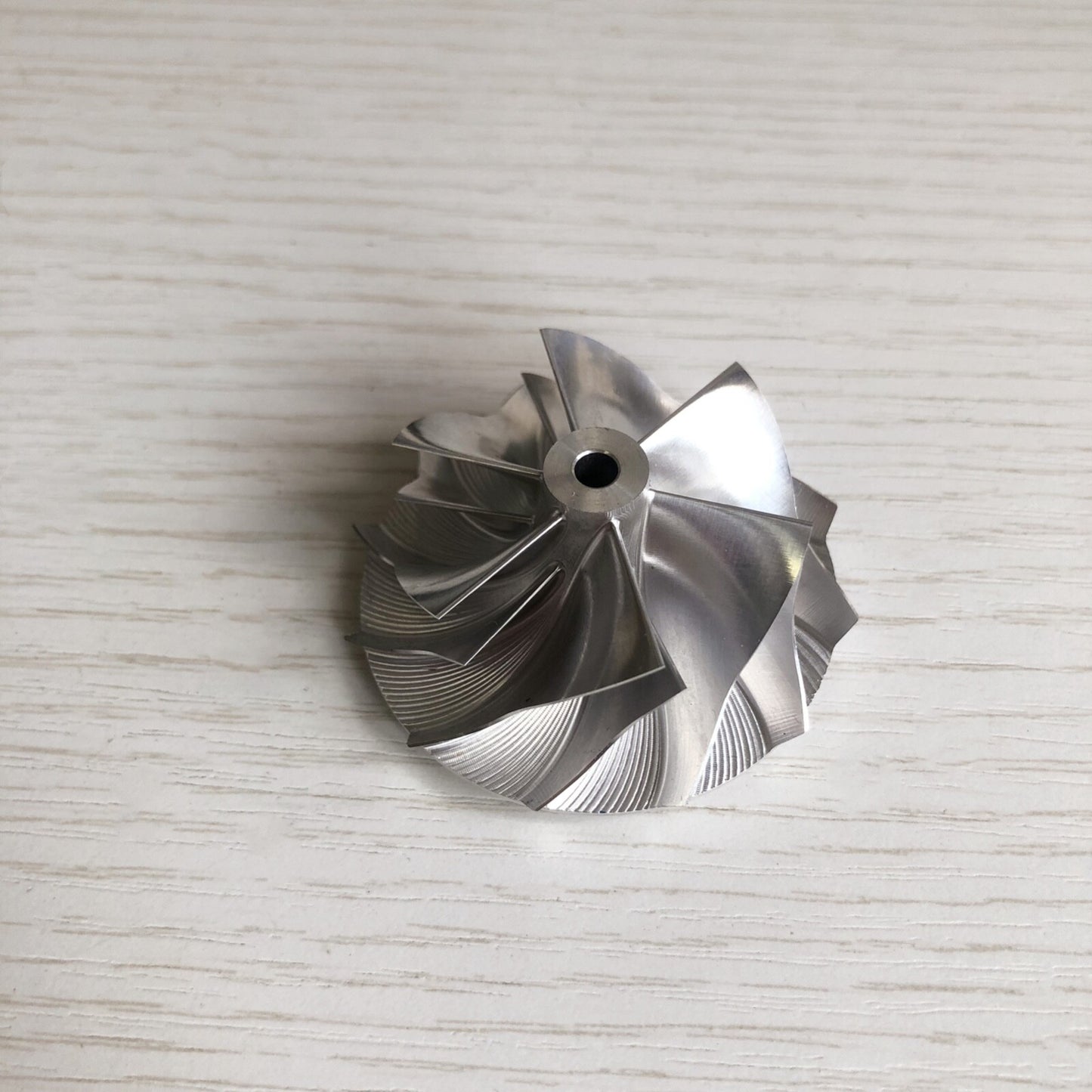 KP39 reverse 41.00/50.96mm 6+6 blades high performance billet compressor wheel