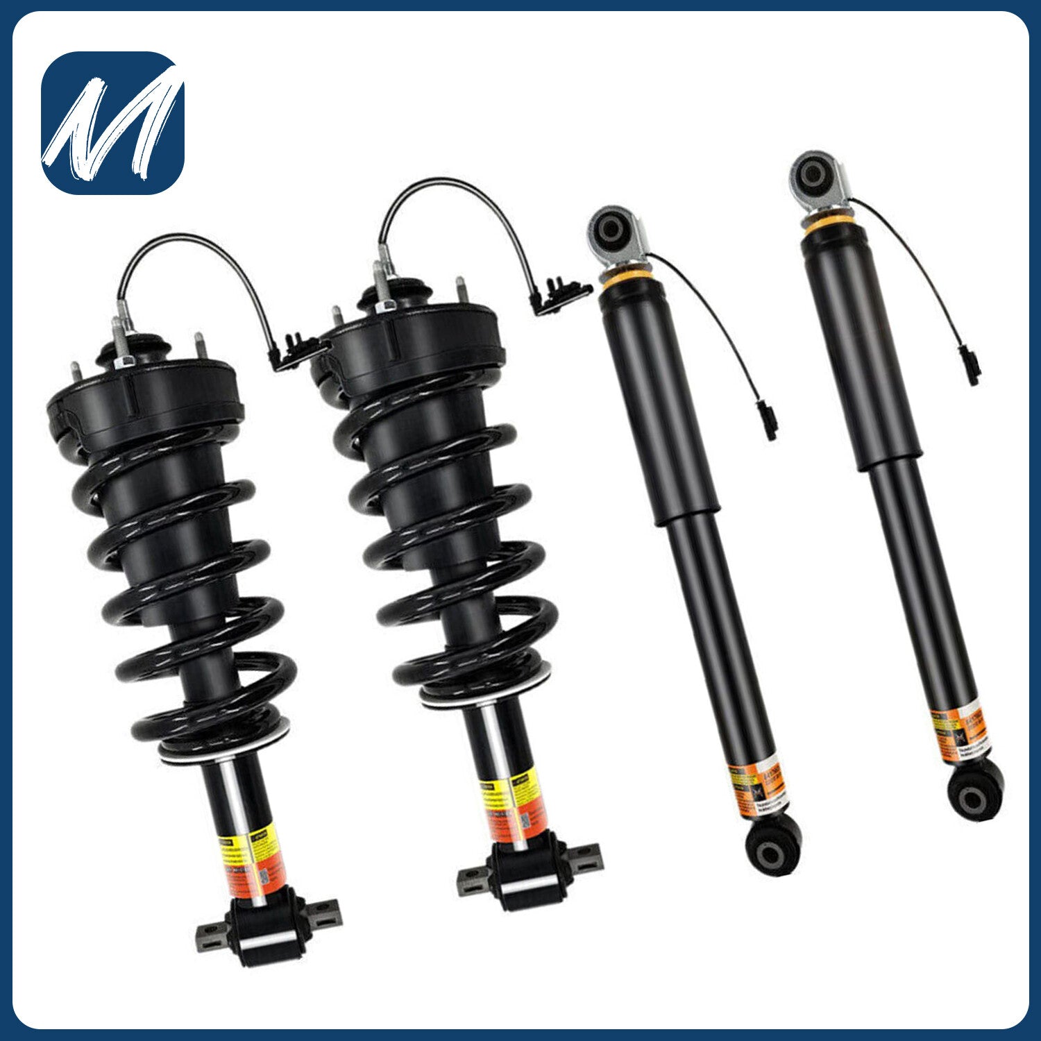 2x Rear Air Shock Absorber Assembly for Cadillac STS 2005-2011 19302765 19302766