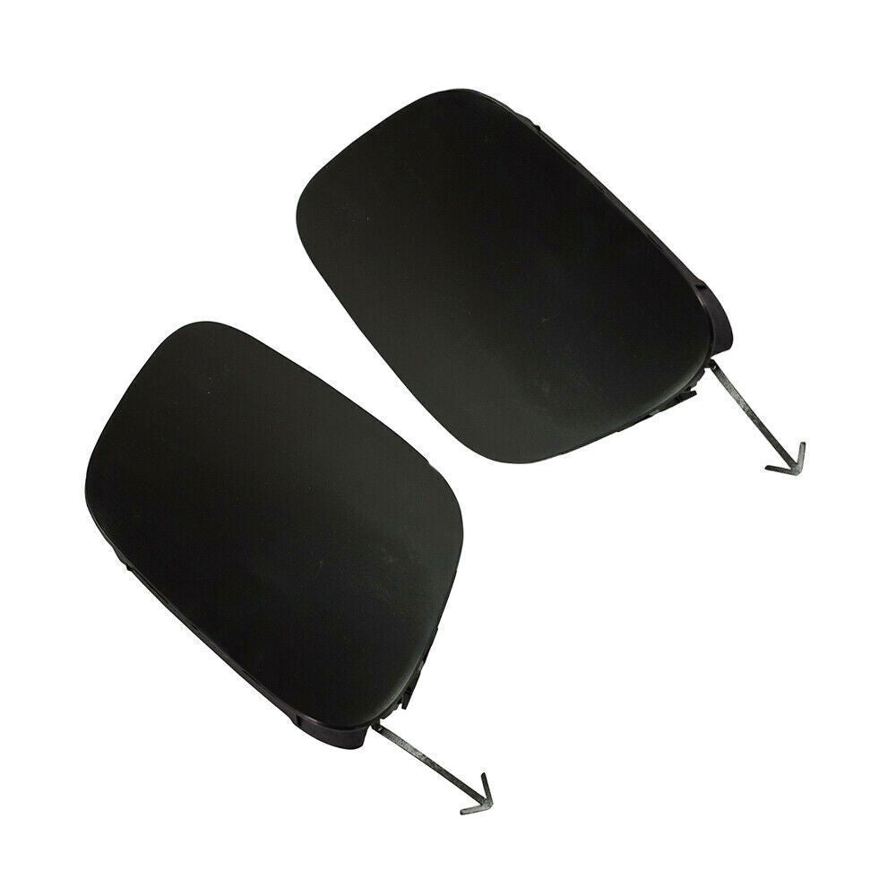 New Tow Hook Eye Cap Cover 2PCS Left+Right Primed Fit for 2019-2021 for Toyota Prius