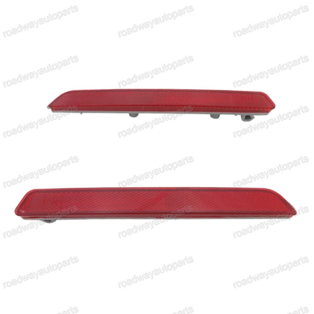 Pair Rear Bumper Reflector Tail Light Lamp for Mazda 3 2003-2011 Left Right