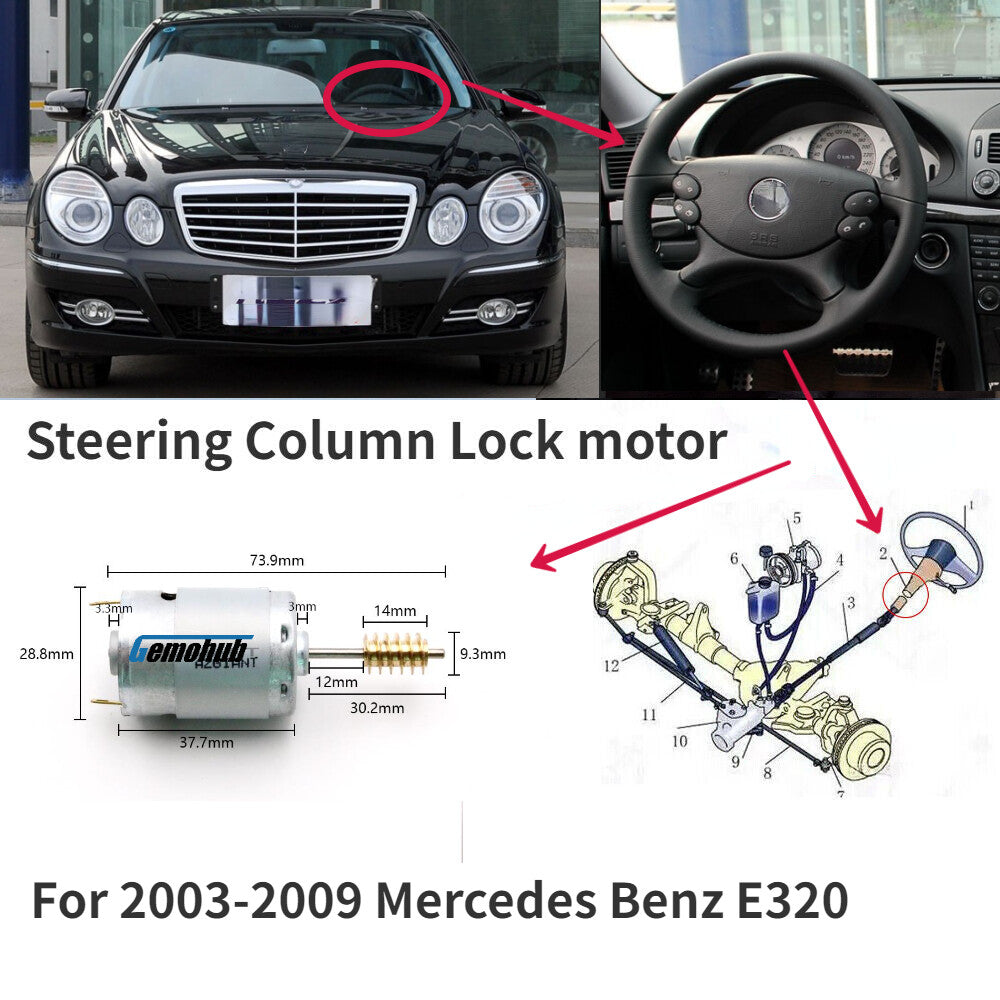 For 2003-2009 for Mercedes-Benz E320 Steering Column Lock motor