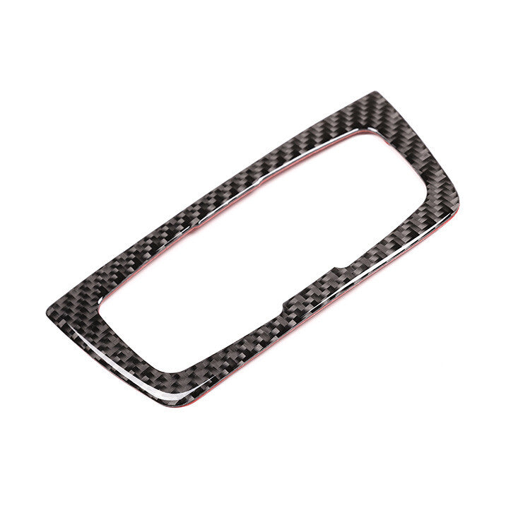 Carbon fiber headlight button cover trim suitable for BMW 3 Series F30 F34 2013-18