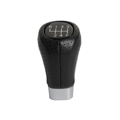 6 Speed Shift Knob Black PU Leather for BMW E36 E46 M3 Z4 3.0 E90 E91 E92 M5 E39