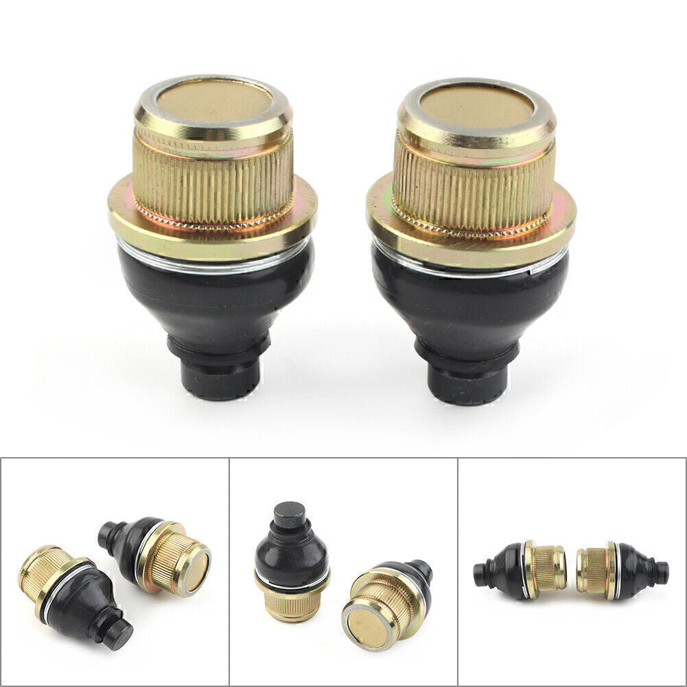 2pcs Fit Arctic Cat Front Suspension Metal Lower and Upper Ball Joint
