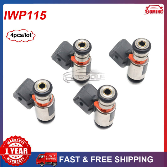 4X IWP115 New Fuel Iniectors for Volkswagen Gol 1.6 1.8 2.0 for Golf 4 1.4 16v