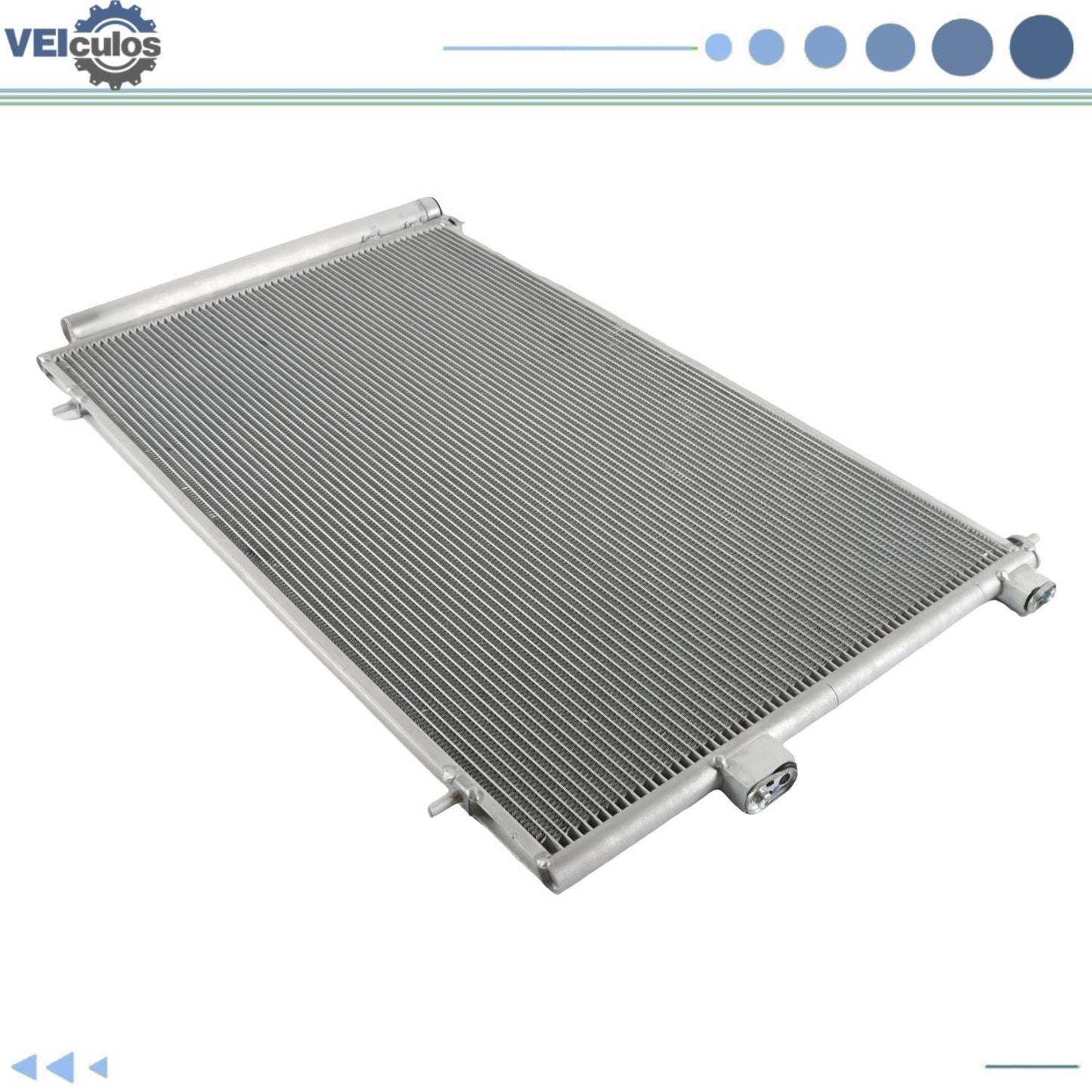 AC Condenser A/C Air Conditioning for Toyota RAV4 2013 2014 -2018 Aluminum 4232