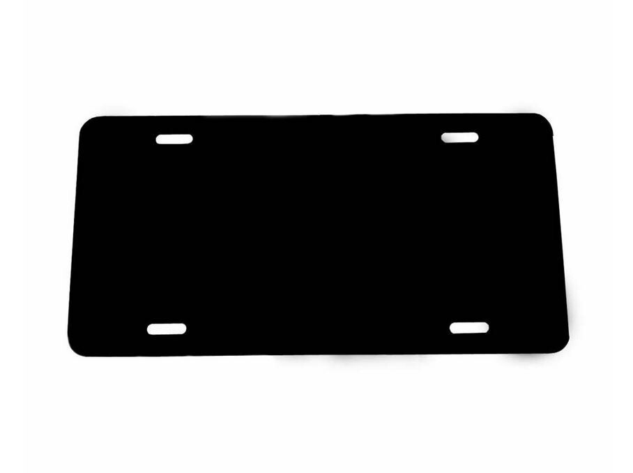 Car license plate cover cap, trunk custom text, black, suitable for Chrysler