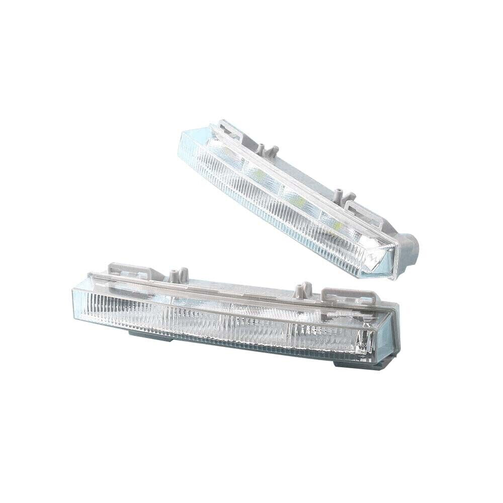 2x L+R LED Daytime Running Light Lamp for Mercedes ML-Class 12-15 GL-Class 13-15