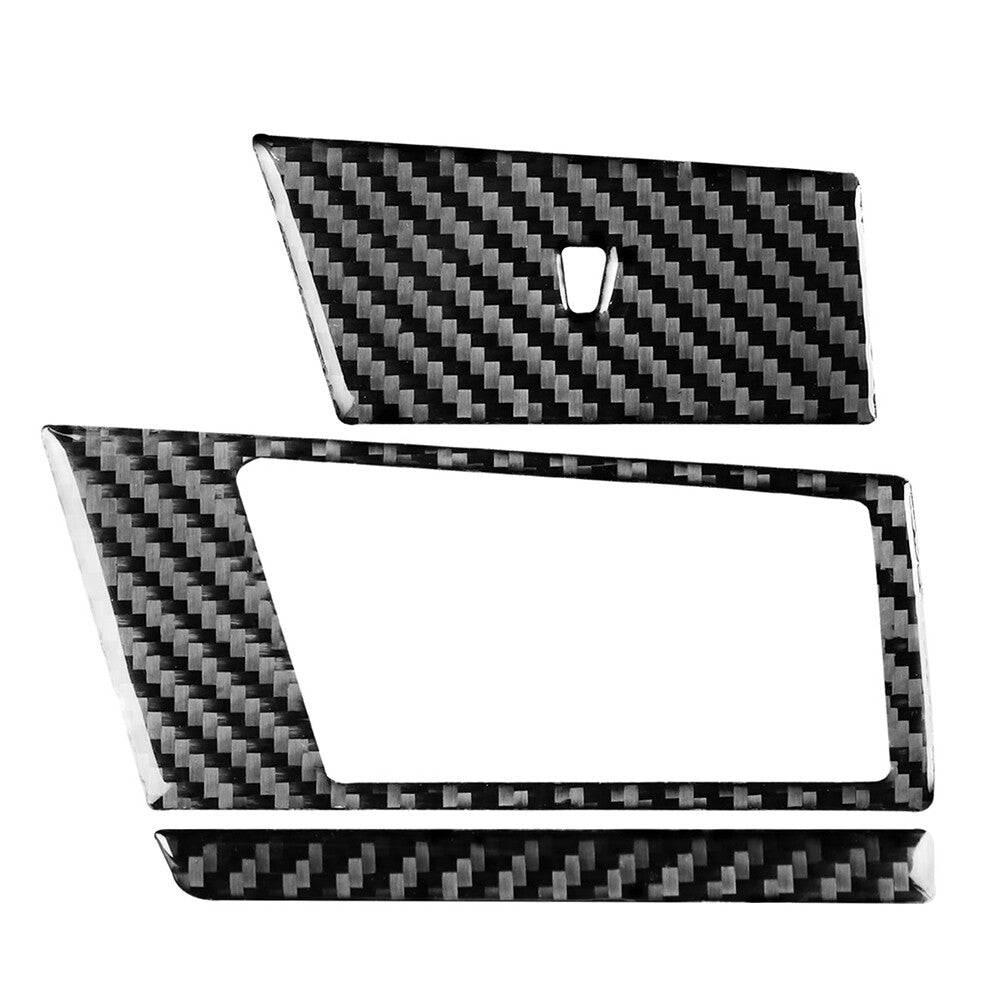 LHD Carbon Fiber Passenger Side Dashboard Glove Box Panel Cover Trim for BMW X3
