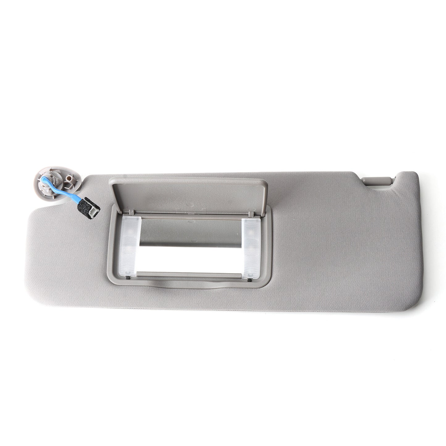 1X Gray Left Driver Side Sun Visor Assembly W/ Mirror For 2016-2022 for Honda Pilot