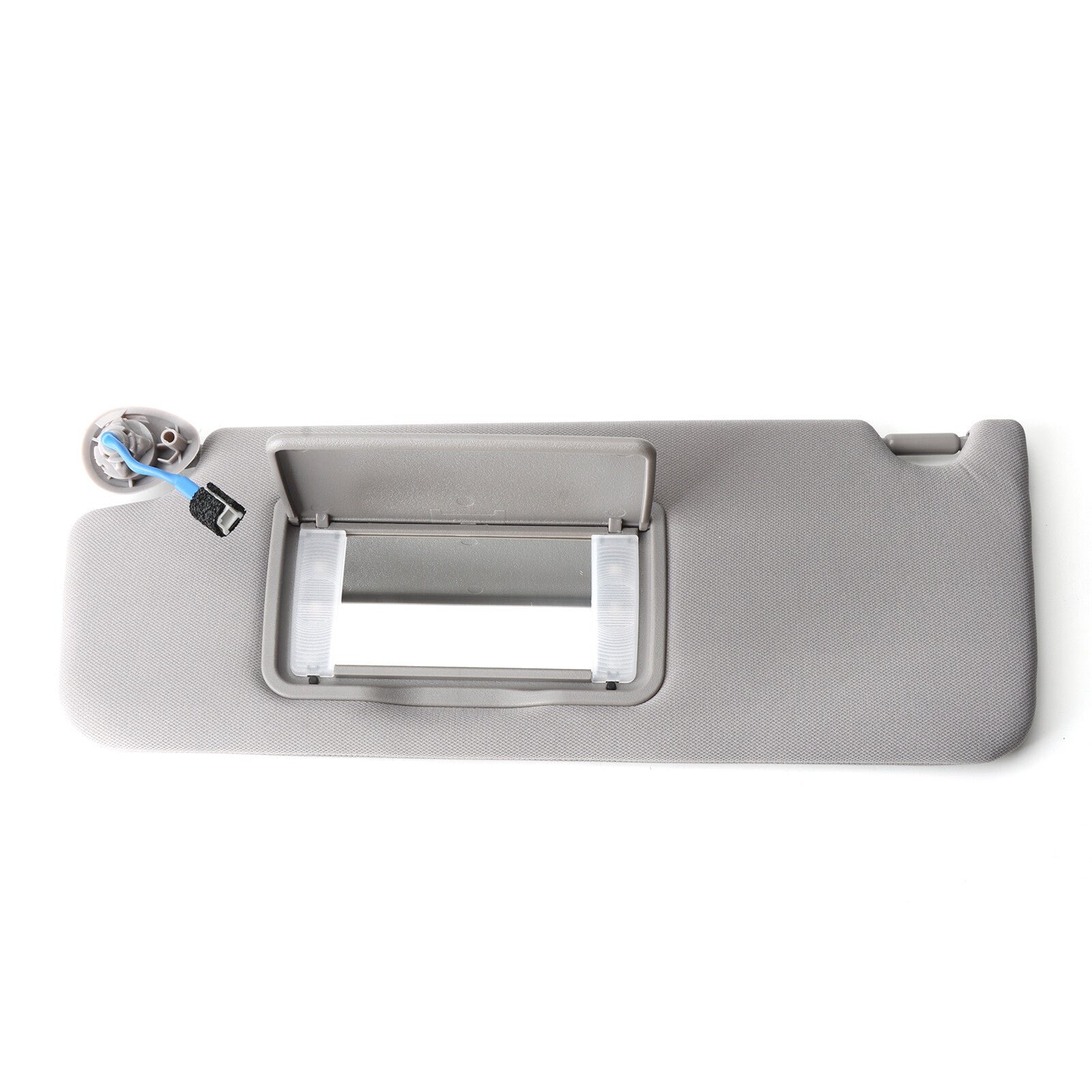 1X Gray Left Driver Side Sun Visor Assembly W/ Mirror For 2016-2022 for Honda Pilot