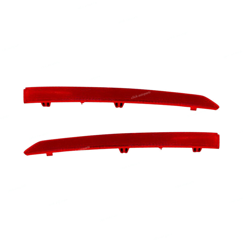 For 2019-2022 for BMW 7-Series G11 G12 Set of 2 Rear Bumper Reflector Red Left+Right