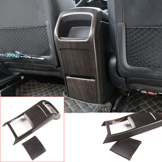 Oak Grain Rear Air Vent Outlet Panel Trim for Mercedes-Benz B GLB W247 2020-2022